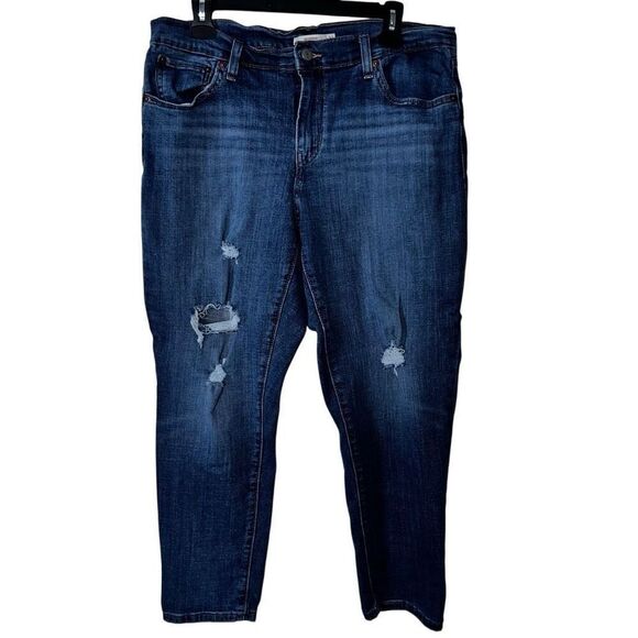 Levi’s Boyfriend distressed jeans 32 - Picture 1 of 5